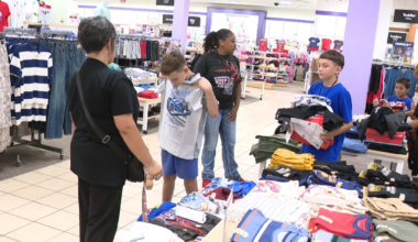 JCPenney opens early for back-to-school shopping spree for at-risk youth
