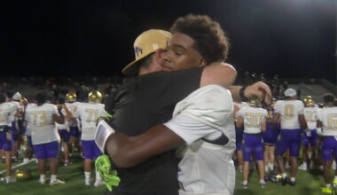 HAIL MARY: Miller wins on final play in thrilling opener vs. Flour Bluff