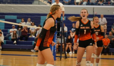 Orange Grove volleyball wins fourth set non-district thriller over Carroll
