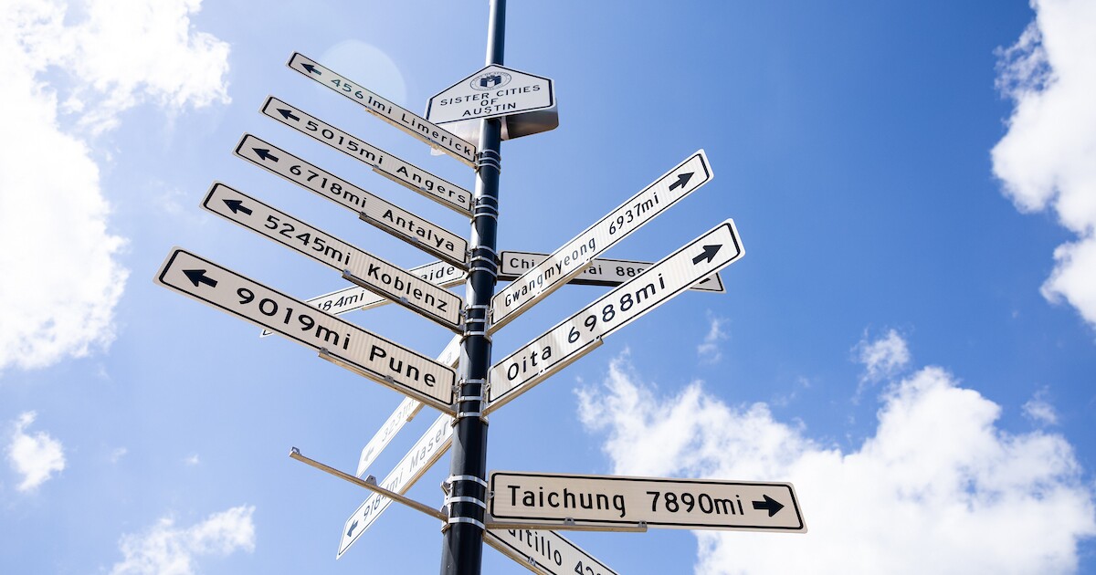 What is a Sister City? Does Austin have any?