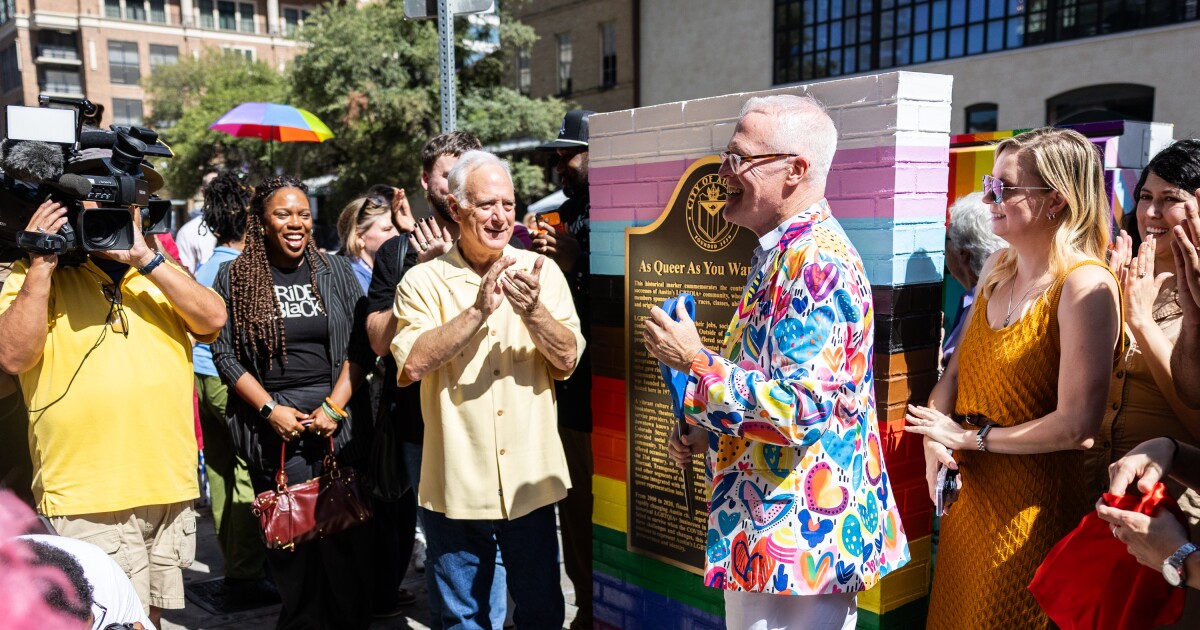 Austin unveils new LGBTQ+ historical marker on Fourth Street