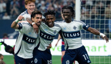 Brian White scores 2 goals, Whitecaps beat Dallas 5-0