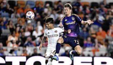 Guilherme Santos' penalty-kick goal sends Houston to win over Galaxy