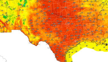 Much of Texas to reach highs of over 100 degrees this weekend