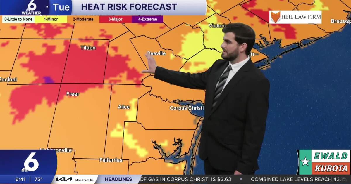 Monday forecast brings plenty of sunshine and a gusty breeze this afternoon