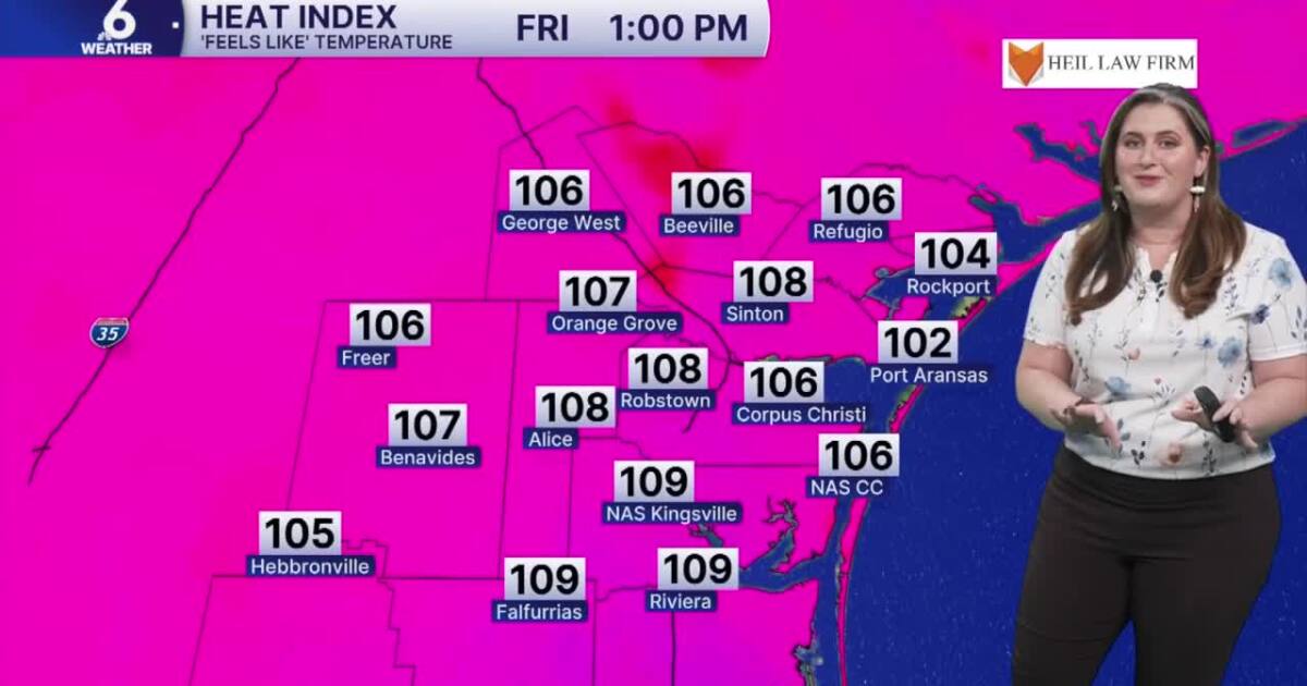 FRIDAY FORECAST: Extra hot and humid with 'disrespectful' winds