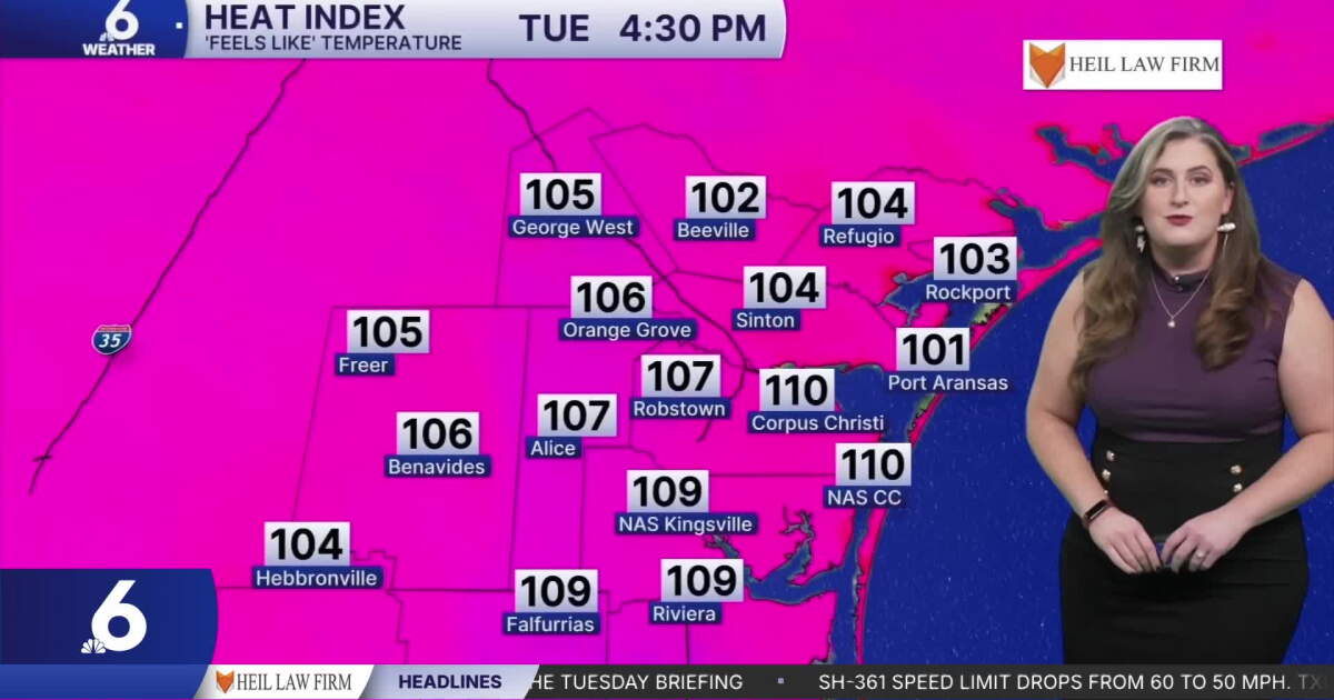 'REPEAT HEAT': This week's forecast will still be hot, but not as oppressive