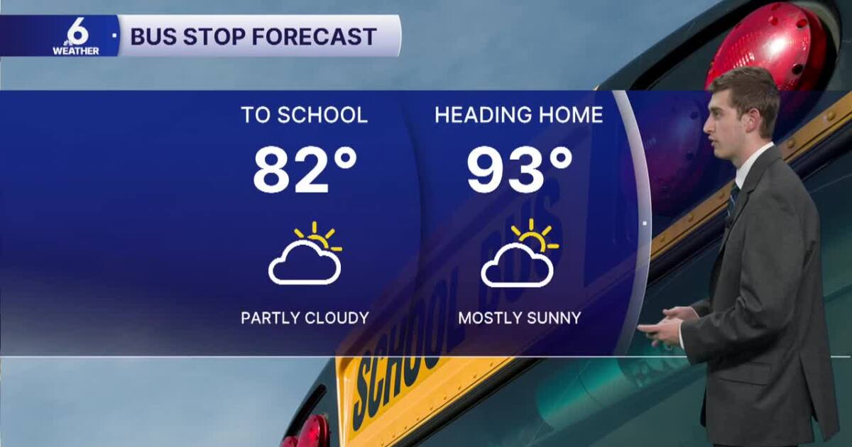BACK TO SCHOOL FORECAST: A few showers in the mix with plenty of summertime heat