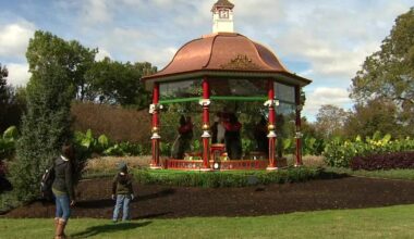 Dallas Arboretum ending 12 Days of Christmas Gazebos exhibit after 2026
