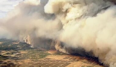 North Texas wildfire burns 80,000 acres, is 12% contained