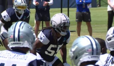 Dallas Cowboys Training Camp: First padded practice brings defensive highlights