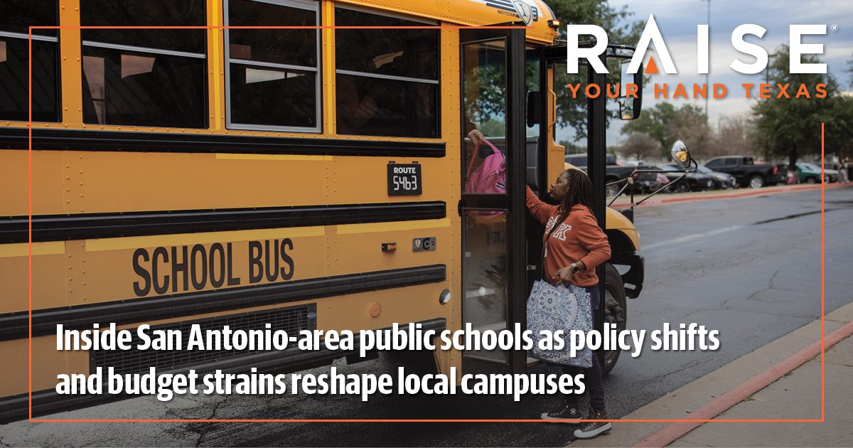 Inside San Antonio-area public schools as policy shifts and budget strains reshape local campuses