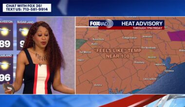 Houston weather: Heat expected to worsen Friday