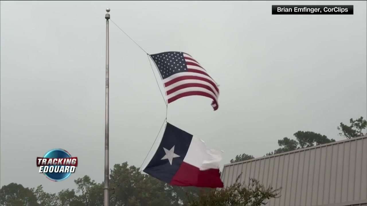 Edouard weakens into a tropical depression after landfall but still dumping rain into Texas - Boston News, Weather, Sports
