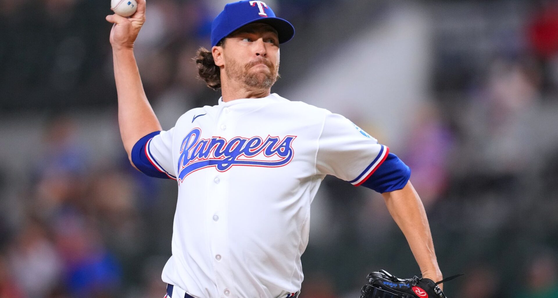 DeGrom strikes out 8, allows 1 hit in 7 shutout innings as the Rangers beat the A's 8-1