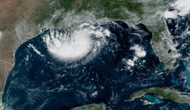 Tropical Storm Edouard forms near Texas and Louisiana while a storm moves toward Hawaii