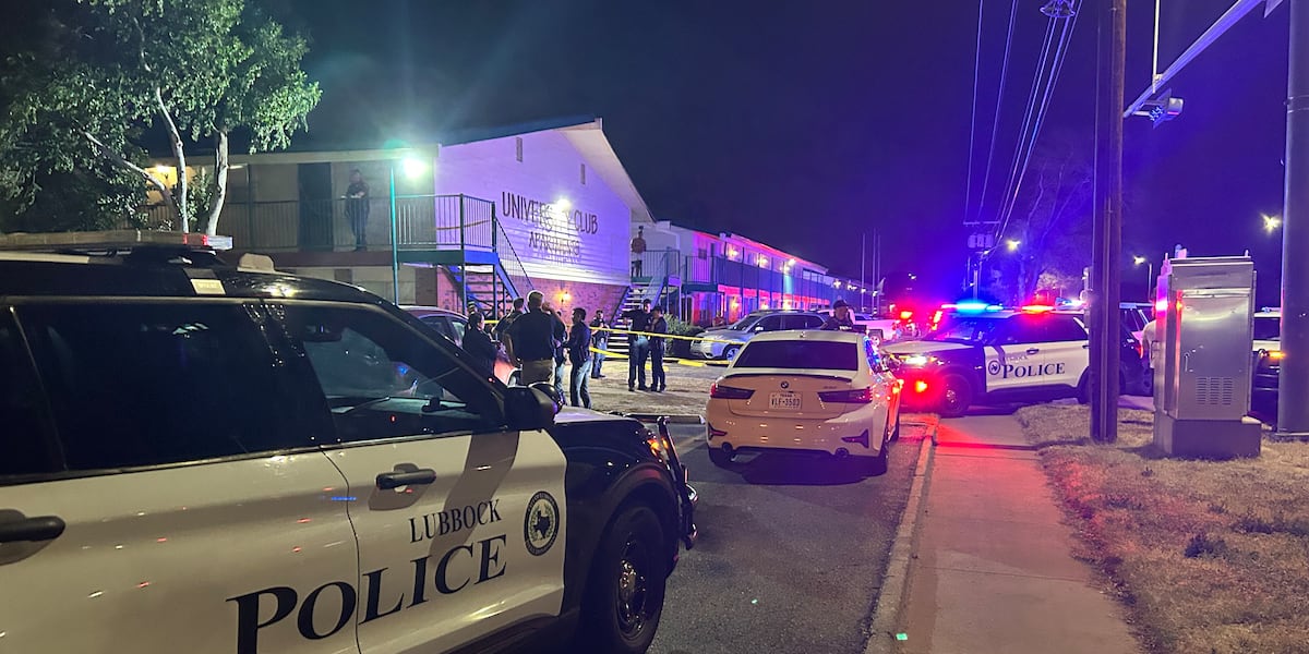 1 dead, 1 injured in early morning Lubbock shooting