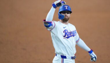 Brandon Nimmo has 4 hits and 5 RBIs as Rangers beat A's 8-5 to close gap on Astros in AL West