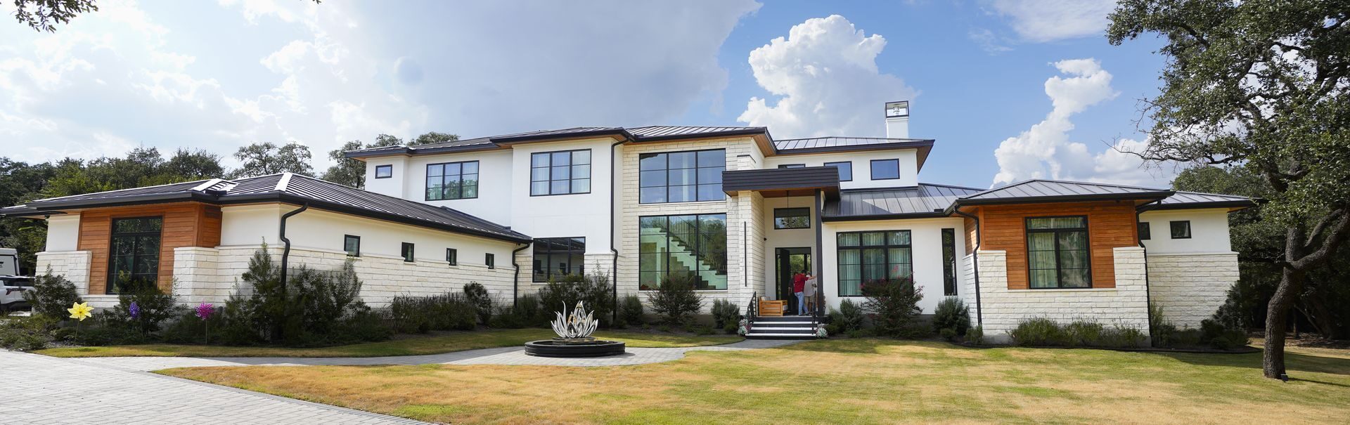 Hill Country Village home features 103 windows, 2 kitchens