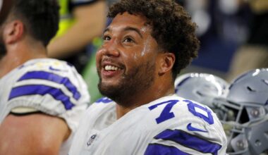 Cowboys’ Terence Steele to compete for starting right tackle job