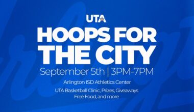 Hoops For The City Brings Free BBQ, UTA Basketball and Family Fun to Arlington Sept. 5