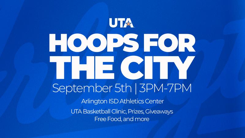 Hoops For The City Brings Free BBQ, UTA Basketball and Family Fun to Arlington Sept. 5