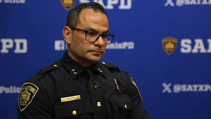 Jesse Salame speaks to KSAT in first 1-on-1 interview hours after being appointed police chief