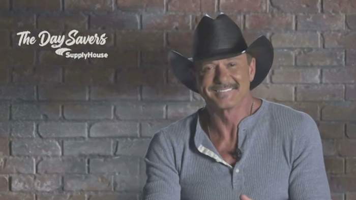 Country music superstar Tim McGraw teams celebrates “The Day Savers”