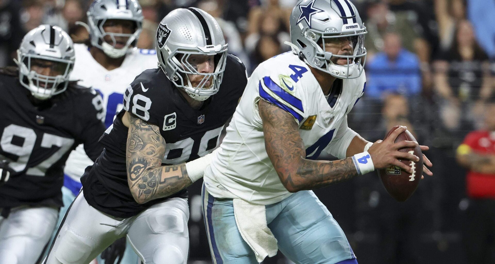 Maxx Crosby Trade Buzz Heats Up After Cowboys’ Latest Roster Moves