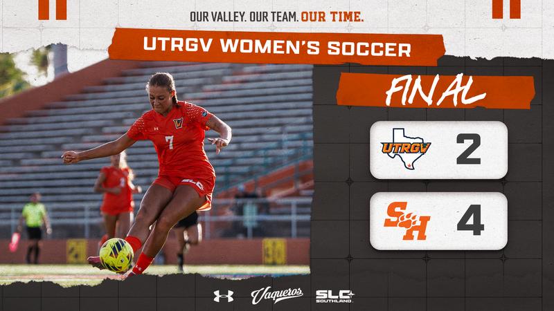 Burtini Nets Brace as UTRGV Women’s Soccer Falls at Sam Houston