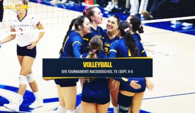 Cal Volleyball Heads To Texas For SFA Tournament