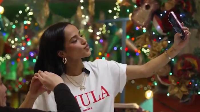 Becky G visits San Antonio’s famous Mi Tierra day after Alamodome concert