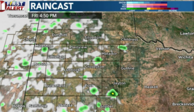 More heat Friday with low rain chances