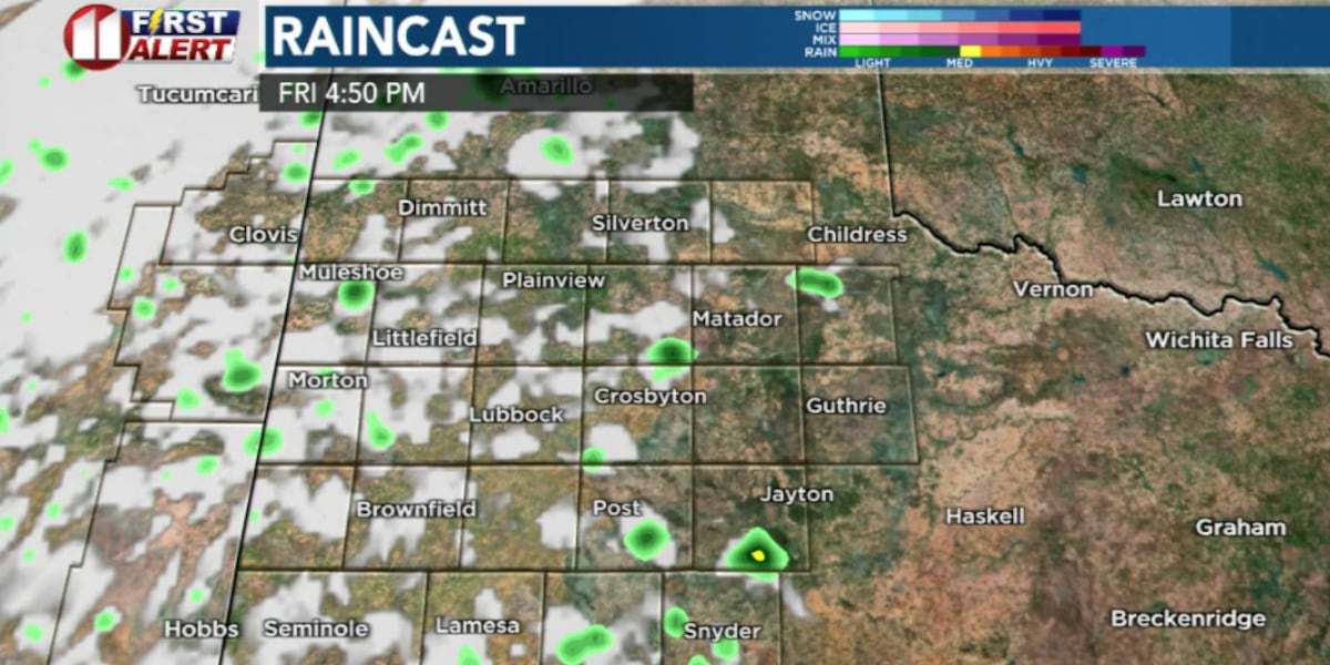 More heat Friday with low rain chances