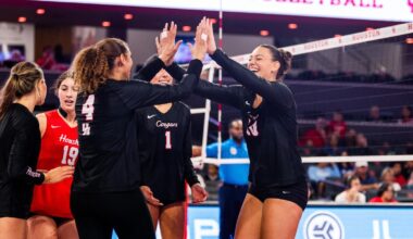 Cougars Sweep Huskies to End Houston Invitational Unbeaten