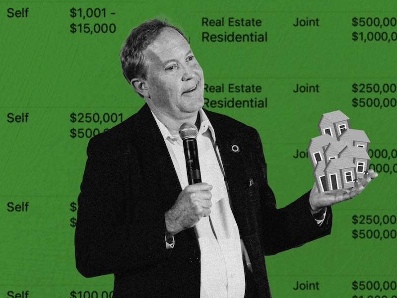 Ken Paxton omits rental income and mortgages from financial disclosures, obscuring his wealth