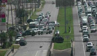 Incidents blocking lanes on Houston's I-10 East, I-69 Southwest