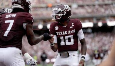 Marcel Reed sparks No. 8 Texas A&M in a 50-0 rout of Missouri State