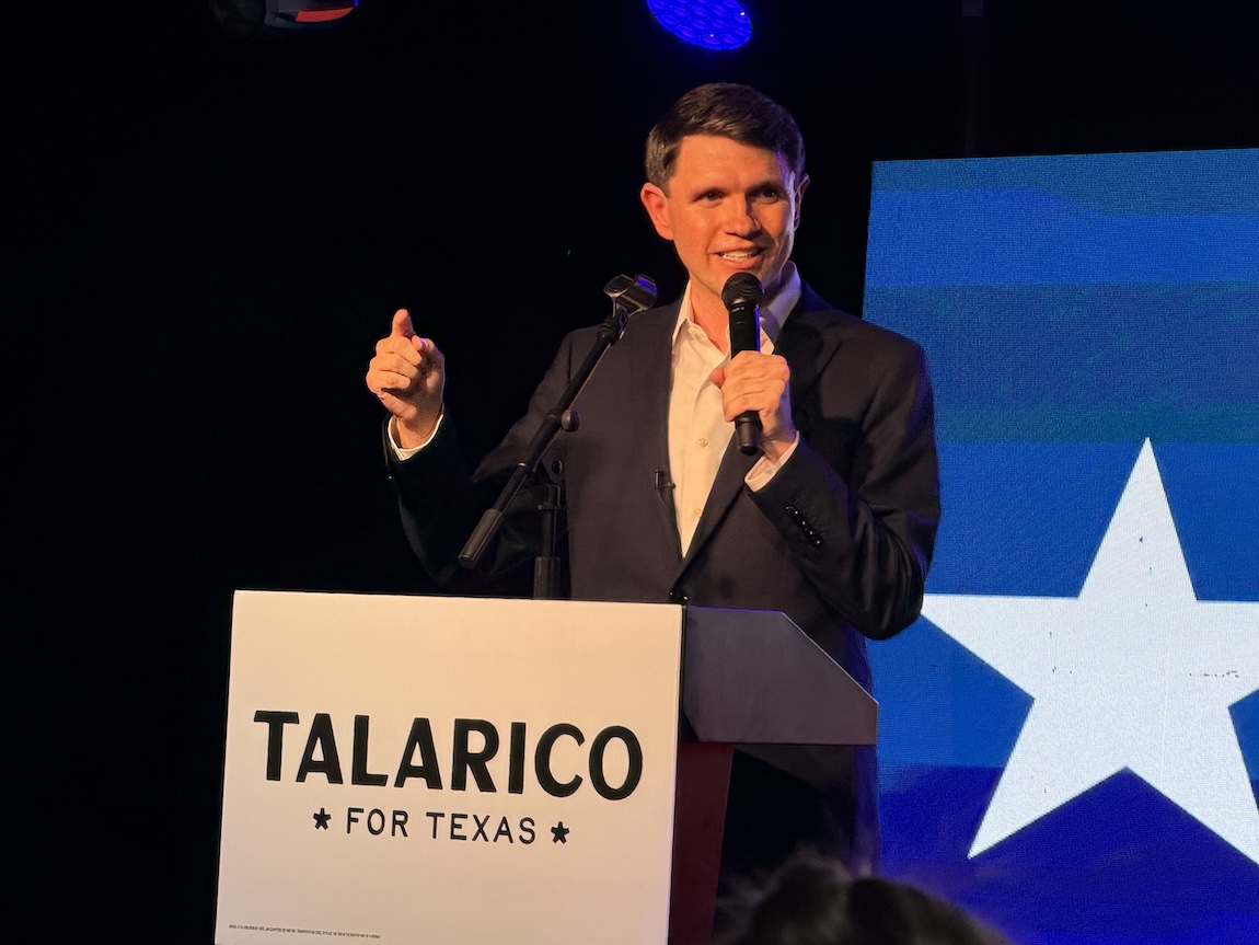Texas man arrested for threatening to slit James Talarico's throat