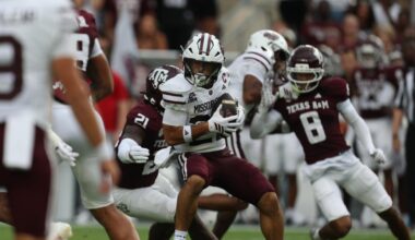 Bears Fall to No. 8 Texas A&M in Season Debut