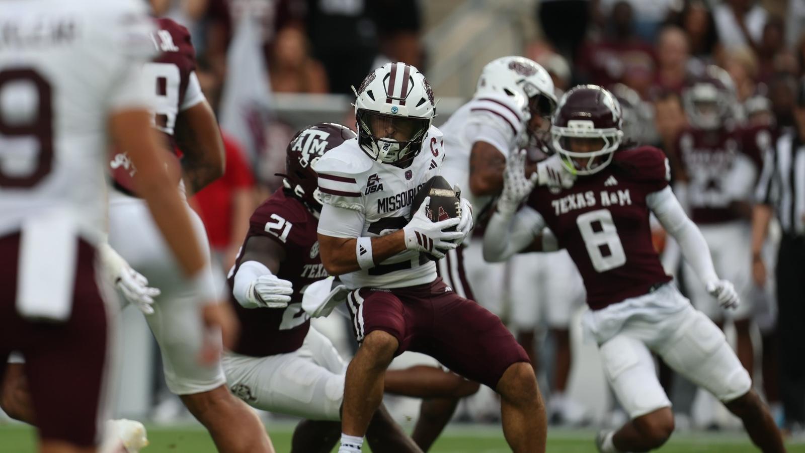 Bears Fall to No. 8 Texas A&M in Season Debut
