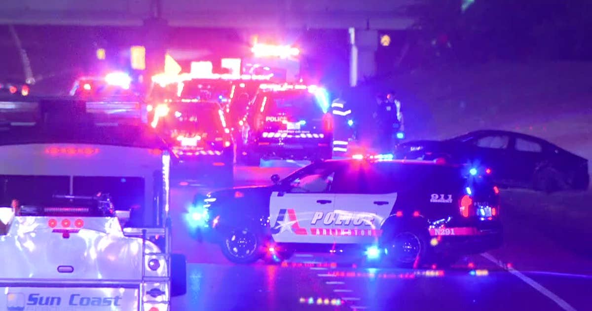 7 hospitalized after Grand Prairie police chase leads to multi-vehicle crash on I-30