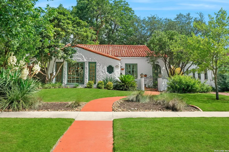 This quirky, art-filled Spanish bungalow for sale in Monte Vista looks like a place Frida Kahlo might love