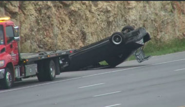 1 hospitalized after rollover crash on North Side, SAPD says