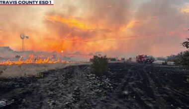 Central Texas fire crews help with statewide wildfire outbreak