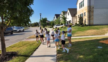 11-year-old starts run club in honor of her late father