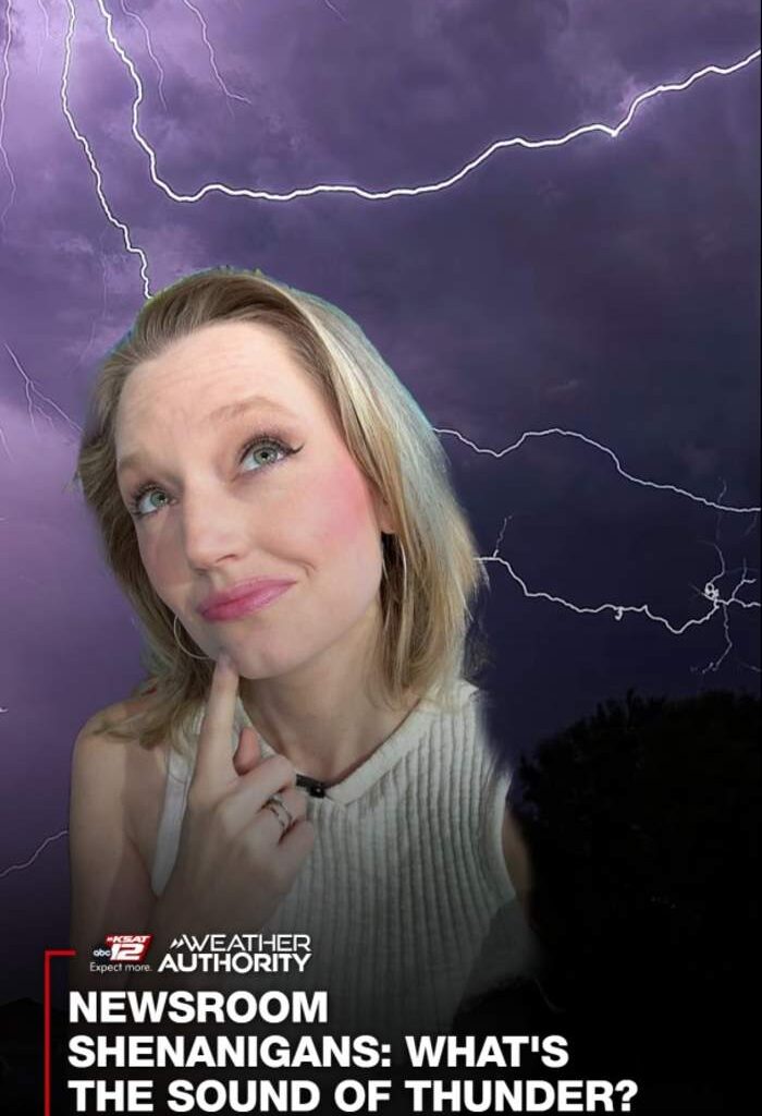 Newsroom Shenanigans: What's the sound of thunder?