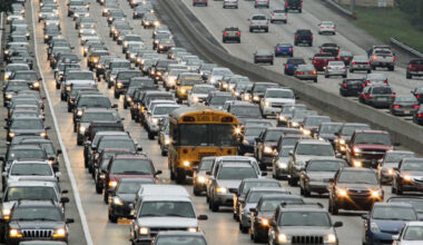 Stopped vehicle causes backup on I-635, U.S. 75 Tuesday morning
