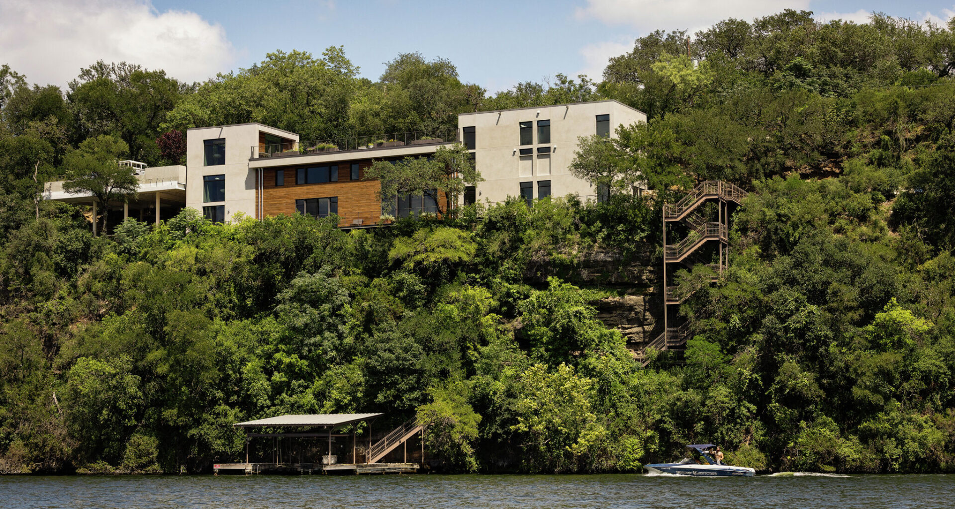 $14M cliffside Lake Austin mansion hits the market