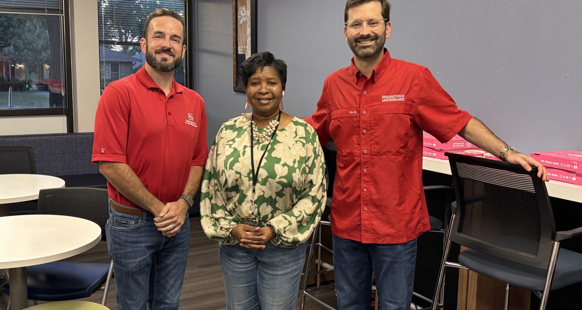 Lake Highlands Exchange Club serves breakfast to teachers at 14 area schools